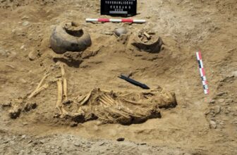 Archaeologists Unearth 6-Foot-Tall Bronze Age Warrior Clutching a Spear