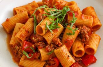 Italian Sausage Pasta – Spend With Pennies