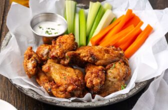 Air Fryer Hen Wings (Crispiest Ever!)