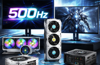 ASRock CES 2026 Lineup Contains 500Hz OLED Displays And New PSUs