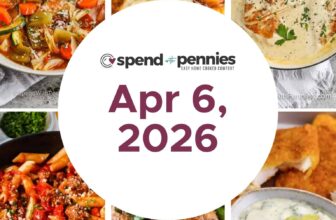 Weekly Meal Plan Apr 6, 2026